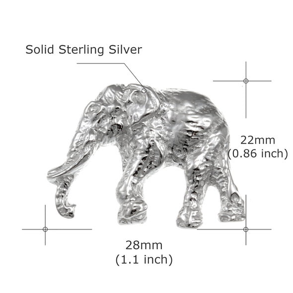 Sterling Silver Elephant Brooch & Gift Box