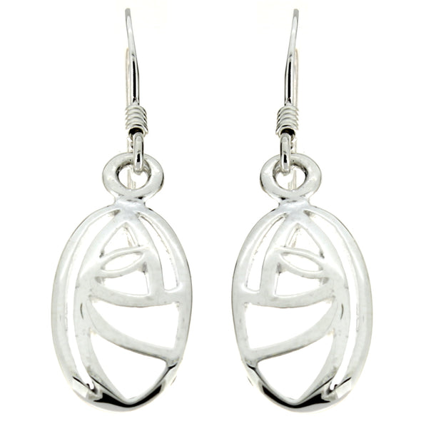 Women's Jewellery Sterling Silver Charles Rennie Mackintosh Gift Set - Necklace and Earring Set with Jewellery Gift Box