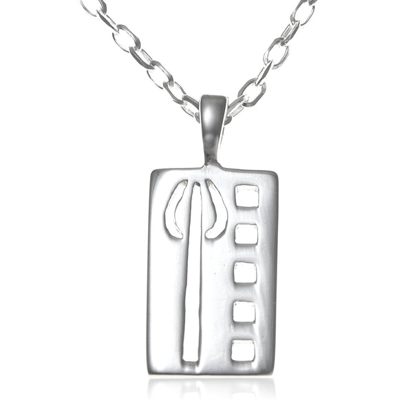 Women's Jewellery Sterling Silver Charles Rennie Mackintosh Gift Set - Necklace and Earring Set with Jewellery Gift Box