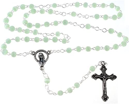 Alexander Castle Small 4mm Green Rosary Beads