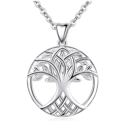 thumbnail image 2 of Celtic Locket Necklace - 925 Sterling Silver Moonstone Pendant For Women 2 of 11