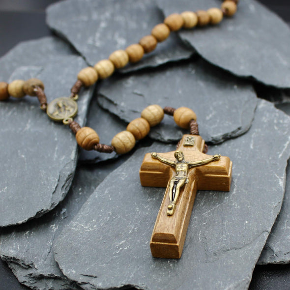 Alexander Castle Wooden Rosary Beads