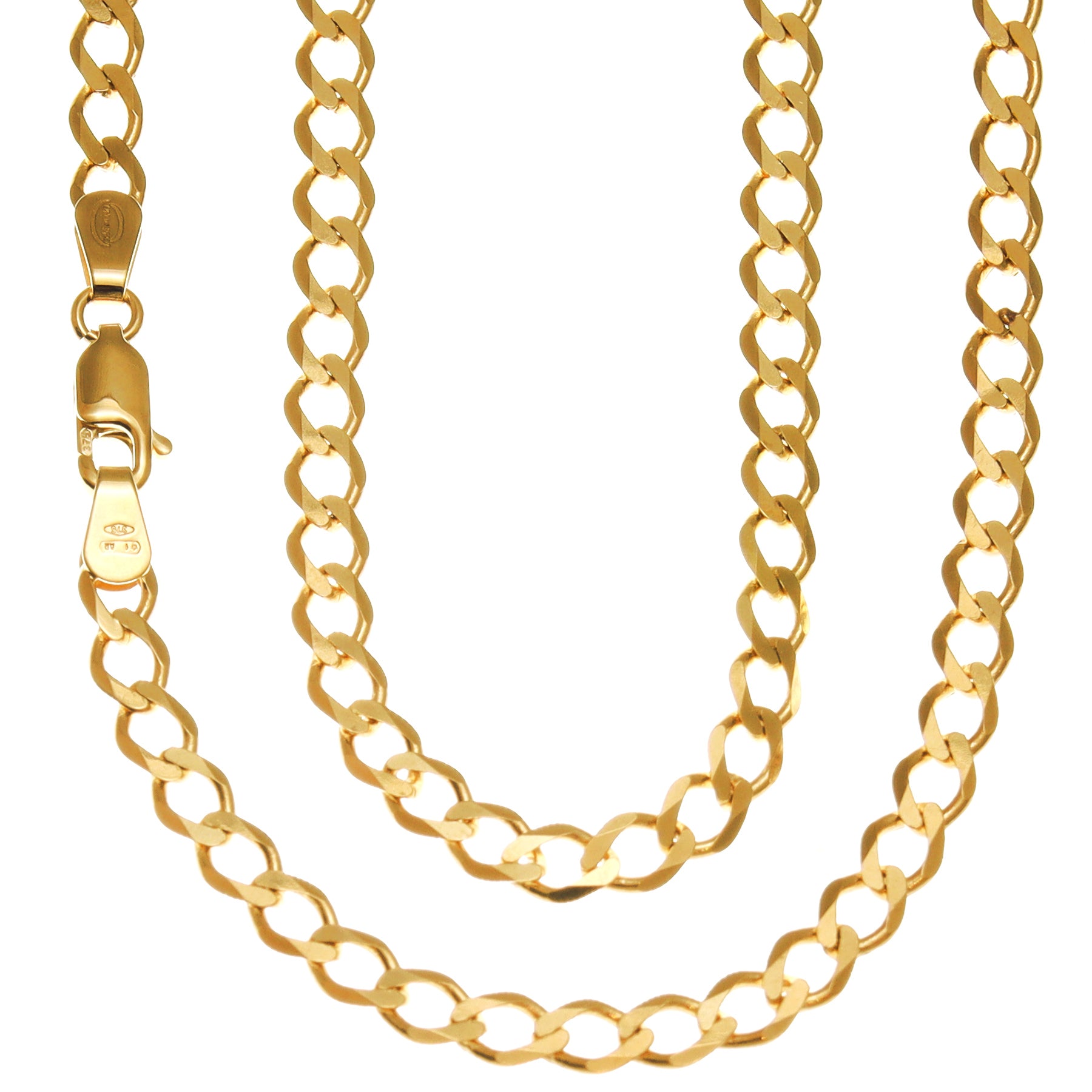 9ct Round Curb Chain 9ct Round Curb Chain